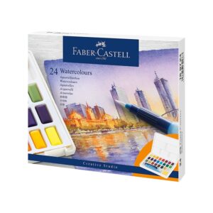 Vodene boje Faber Castell slikarske 1/24 169724 - Slika 1
