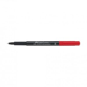 Flomaster OHP M 1mm Faber Castell crveni 07494 - Slika 1