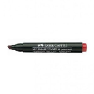 Permanent Marker Faber Castell crveni kosi vrh 54 08233 (157921) - Slika 1