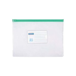 Fascikla zip Donau PVC providna A5 - Slika 1