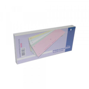 Pregradni karton skr 240x105mm 170g 1/100 žuti intezivni - Slika 1