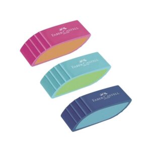 Gumica Faber Castell Bicolor Trend PVC Free (1/24) 183049 - Slika 1