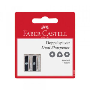 Rezač metalni Faber Castell dupli blister 263314 - Slika 1