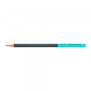 Grafitna olovka Faber Castel Grip B Two Tone 517012 crno-tirkiz - Slika 1