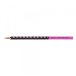 Grafitna olovka Faber Castel GRIP B Two Tone 517011 crna-pink - Slika 1