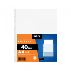 U folija 40 mic 1/100 MARK A4++ kristal 240x305mm - Slika 1