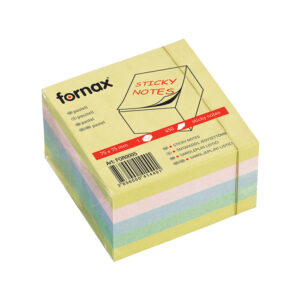 Kocka samolepljivi listići FORNAX 450 lis, 75x75 PASTEL 414401 - Slika 1