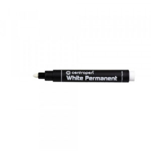 Permanent Marker CENTROPEN 8586 2.5mm beli - Slika 2