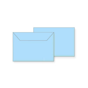 Koverta B6 125x176mm plava samolepljiva - Slika 1