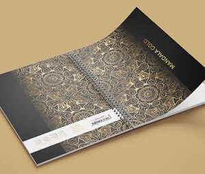 Sveska A4 Mandala gold spirala sk 100l (HL) - Slika 3