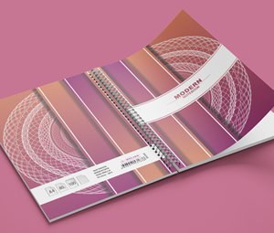 Sveska A6 Modern nootebook spirala sk 100l (HL) - Slika 4