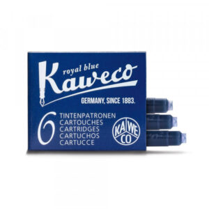 Patrone za naliv pero Kaweco 1/6 Royal blue - Slika 1