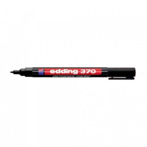 Permanent marker Edding 370 tanji obli vrh plavi - Slika 1
