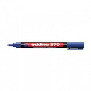 Permanent marker Edding 370 tanji obli vrh plavi - Slika 3