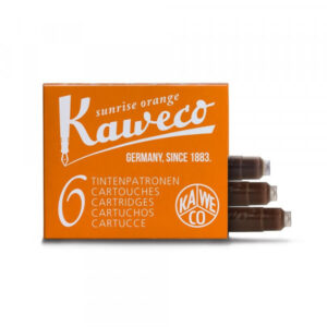 Patrone za naliv pero Kaweco 1/6 Sunrise orange - Slika 1