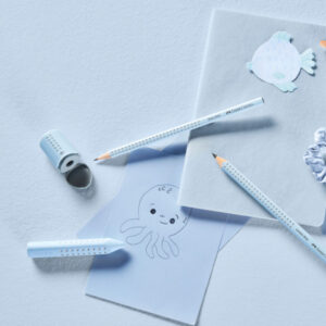 Rezač Grip Faber Castell mini 183774 sky blue - Slika 3