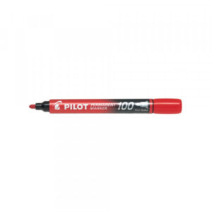 Permanent Marker PILOT crveni obli vrh SCA-100-Rl 511103 - Slika 1