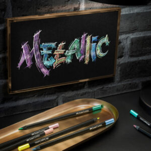 Drvene bojice Faber Castell Black Edition 1/12 metalik 116415 - Slika 2