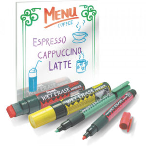 Marker tečna kreda Pentel Weterase SMW26 crvena - Slika 3