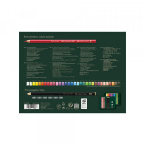 Drvene Bojice Faber Castell Polychromos 1/40 + pitt graph mat 210053 - Slika 3
