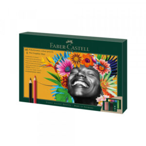 Drvene Bojice Faber Castell Polychromos 1/50 + pitt graph mat 210054 - Slika 1