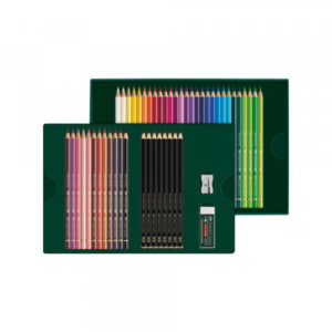 Drvene Bojice Faber Castell Polychromos 1/50 + pitt graph mat 210054 - Slika 2
