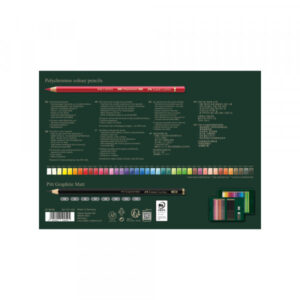 Drvene Bojice Faber Castell Polychromos 1/50 + pitt graph mat 210054 - Slika 3
