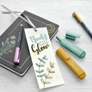 Permanent marker Faber Castell Metalics col 290 berry nice 160790 - Slika 4