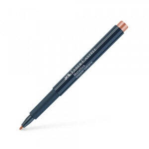 Permanent marker Faber Castell Metalics col 252 copper cabana 160752 - Slika 4
