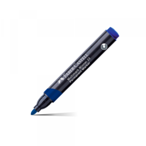 Permanent Marker Faber Castell Winner plavi obli 453353 - Slika 2