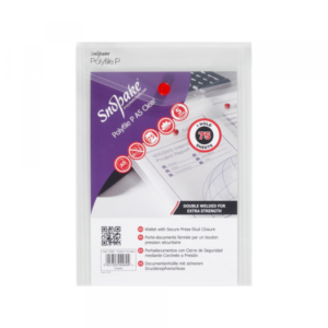 Fascikla pismo (uspravna) A5 Snopake Superline Clear - Slika 1
