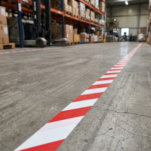 Traka za podno obeležavanje ExpertTape 48x33m crveno-bela - Slika 3