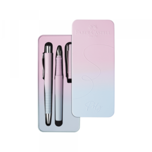 Set Faber Castell Poly hemijska olovka + naliv pero M Blushing sky 241054 - Slika 2