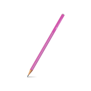 Grafitna olovka Faber Castel GRIP HB Sparkle 118291 electric fuchia - Slika 2