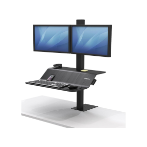 Radna platforma Fellowes Lotus VE Sit-Stand dual monitor 8082001 - Slika 1