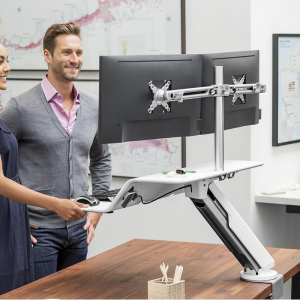 Radna platforma Fellowes Lotus Sit-Stand dual 8081801 - Slika 2
