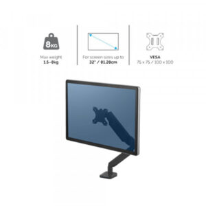 Nosač monitora Fellowes Platinum series Single sivi 8056401 - Slika 4