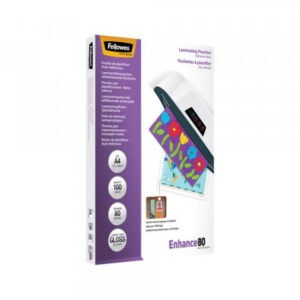 Folija za plastifikaciju A4 80mic sjajna samolepljiva Fellowes 5302202 - Slika 1