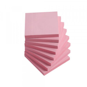 Samolepljivi listići Yidoo 100 lis, 75x75 pink - Slika 1