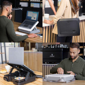 Carry case sa postoljem za laptop Fellowes Breyta crna 100016564 - Slika 3