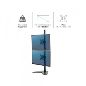 Nosač Monitora Fellowes Profesional Series Freestanding Dual Stacking 8044001 - Slika 2