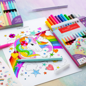 Flomaster školski Faber Castell Unicorn 1/10+3 554213 - Slika 3