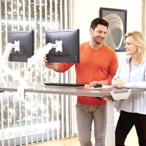 Set za nadogradnju nosača Fellowes Eppa Single beli 9683801 - Slika 2