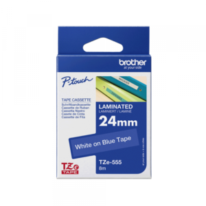 TZe-555 bela na plavo 24mm - Slika 1