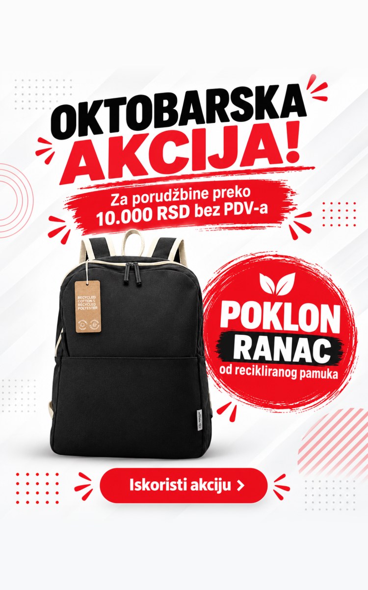 Oktobarska akcija - poklon ranac (mobilni baner)